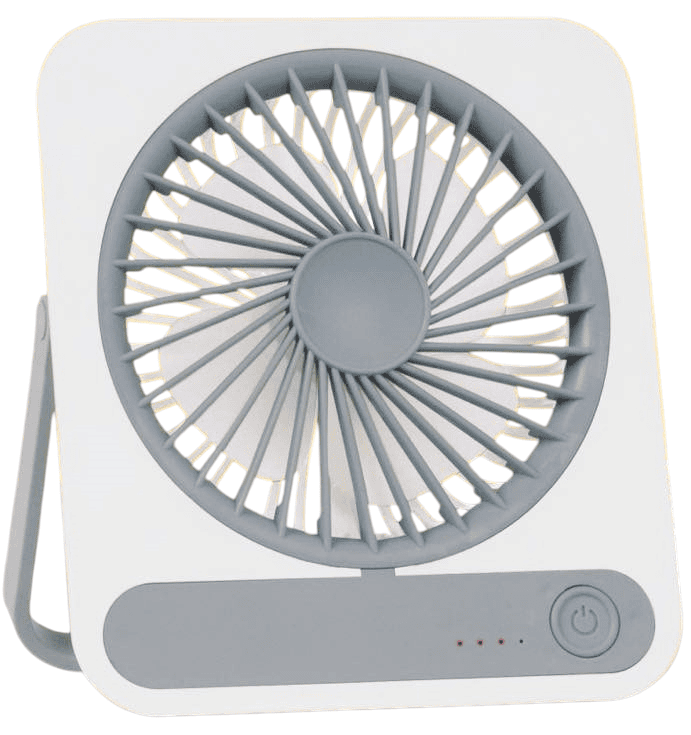 Zephyr: Rechargeable fan with 3 level speed adjustment | 1200mah battery