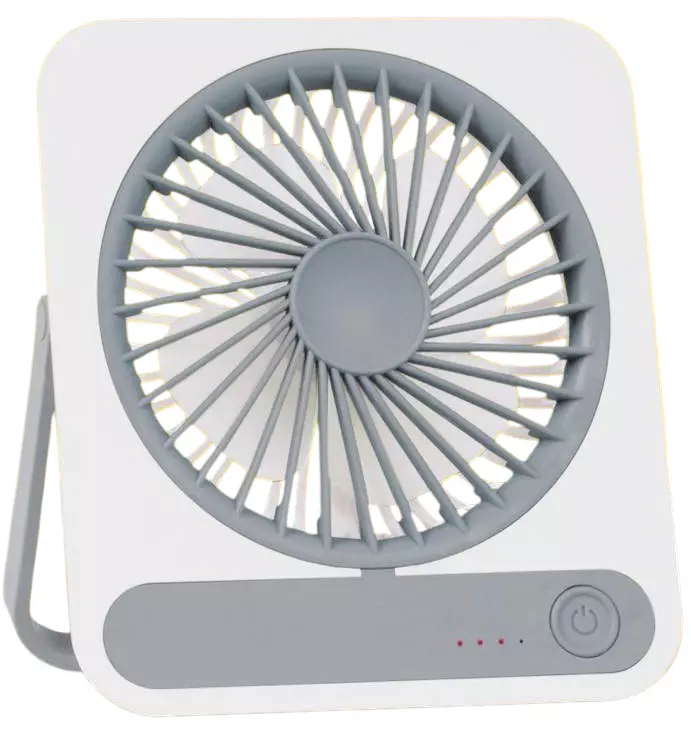 Zephyr: Rechargeable fan with 3 level speed adjustment | 1200mah battery
