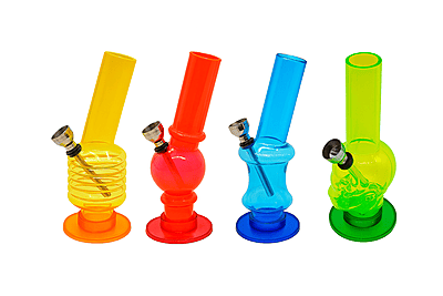 Bong Acrílico Recto Mini Genérico 16 Cm