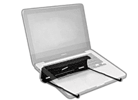 Folding laptop stand