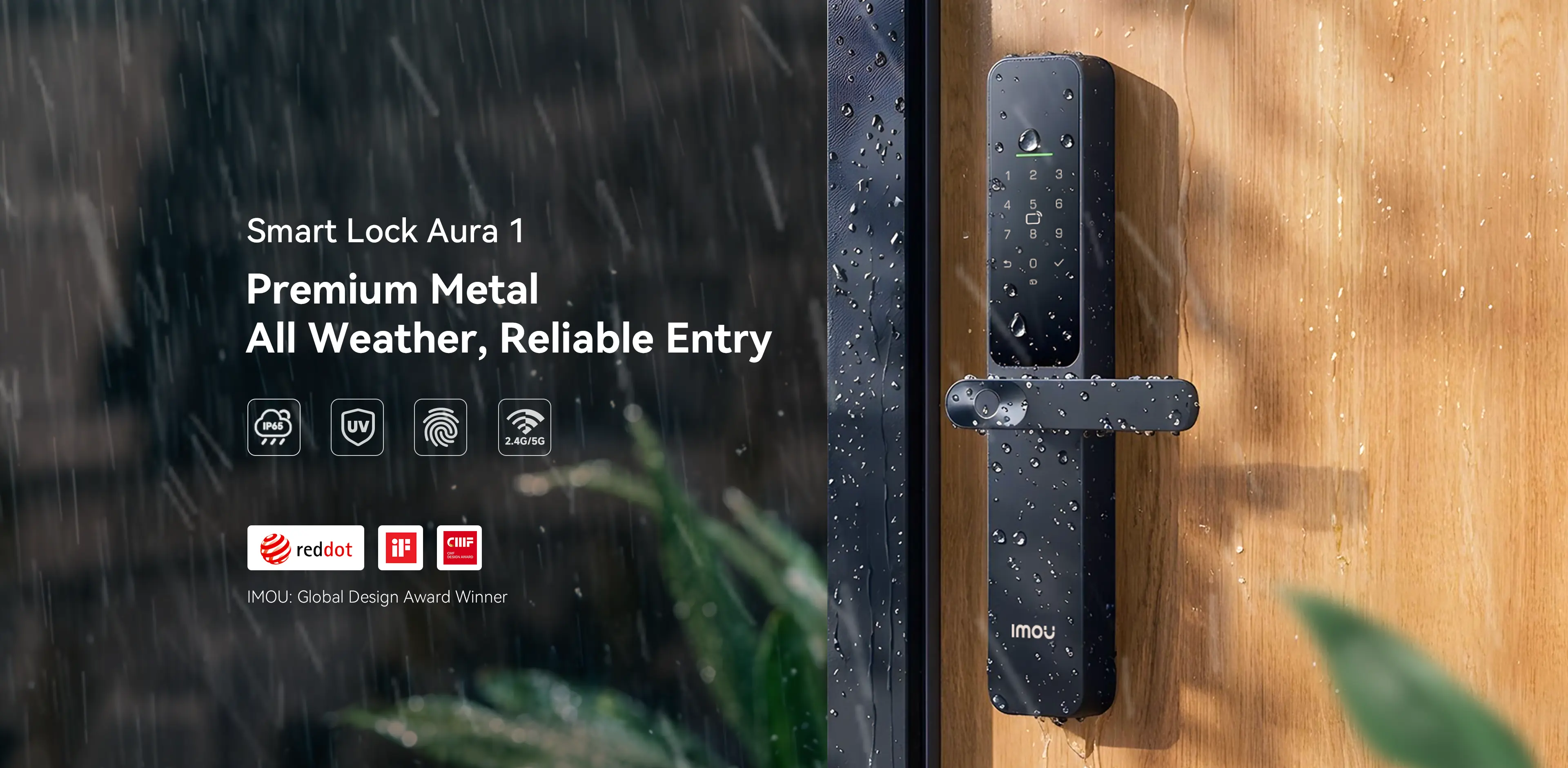 Aura1 Smart Home Door Look