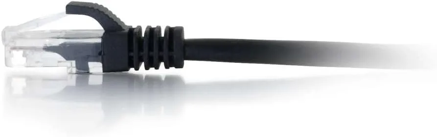 C2G / Cables To Go C2G 03986 Cat6 Cable - Snagless Unshielded Ethernet Network Patch Cable, Black (12 Feet, 3.65 Meters)