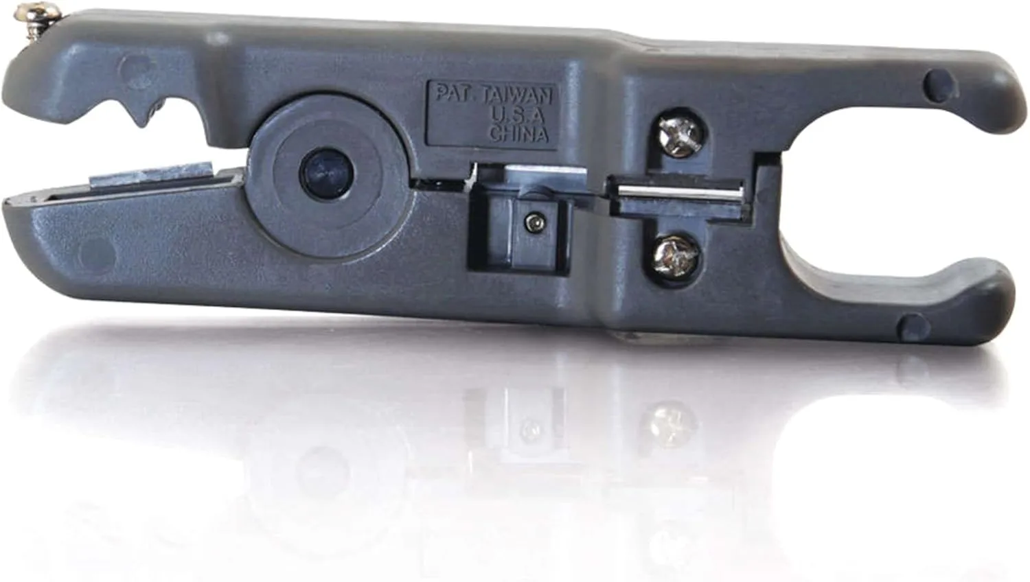 C2G/Cables to Go 04624 Round/Flat Multi-Conductor Cutter and Stripper - TAA Compliant