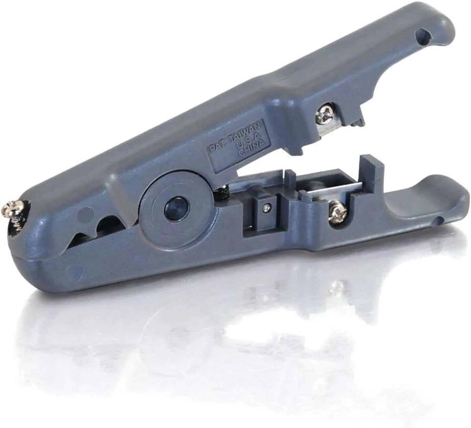 C2G/Cables to Go 04624 Round/Flat Multi-Conductor Cutter and Stripper - TAA Compliant