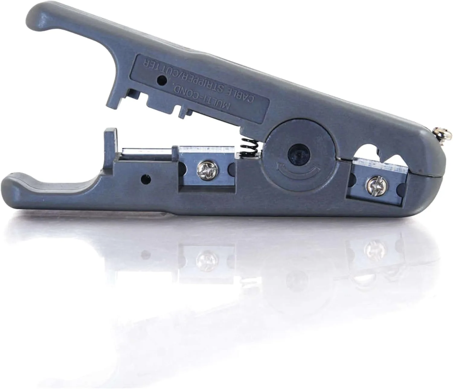 C2G/Cables to Go 04624 Round/Flat Multi-Conductor Cutter and Stripper - TAA Compliant