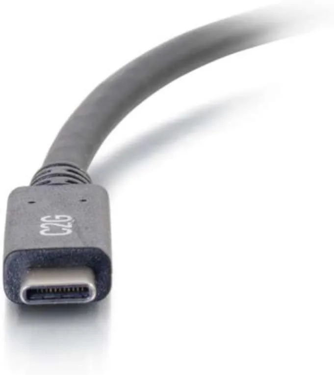 C2G 3ft USB to USB C Cable – 3.0 USB Type C Charger Cable works with Apple iPhone 15/15 Pro, Samsung