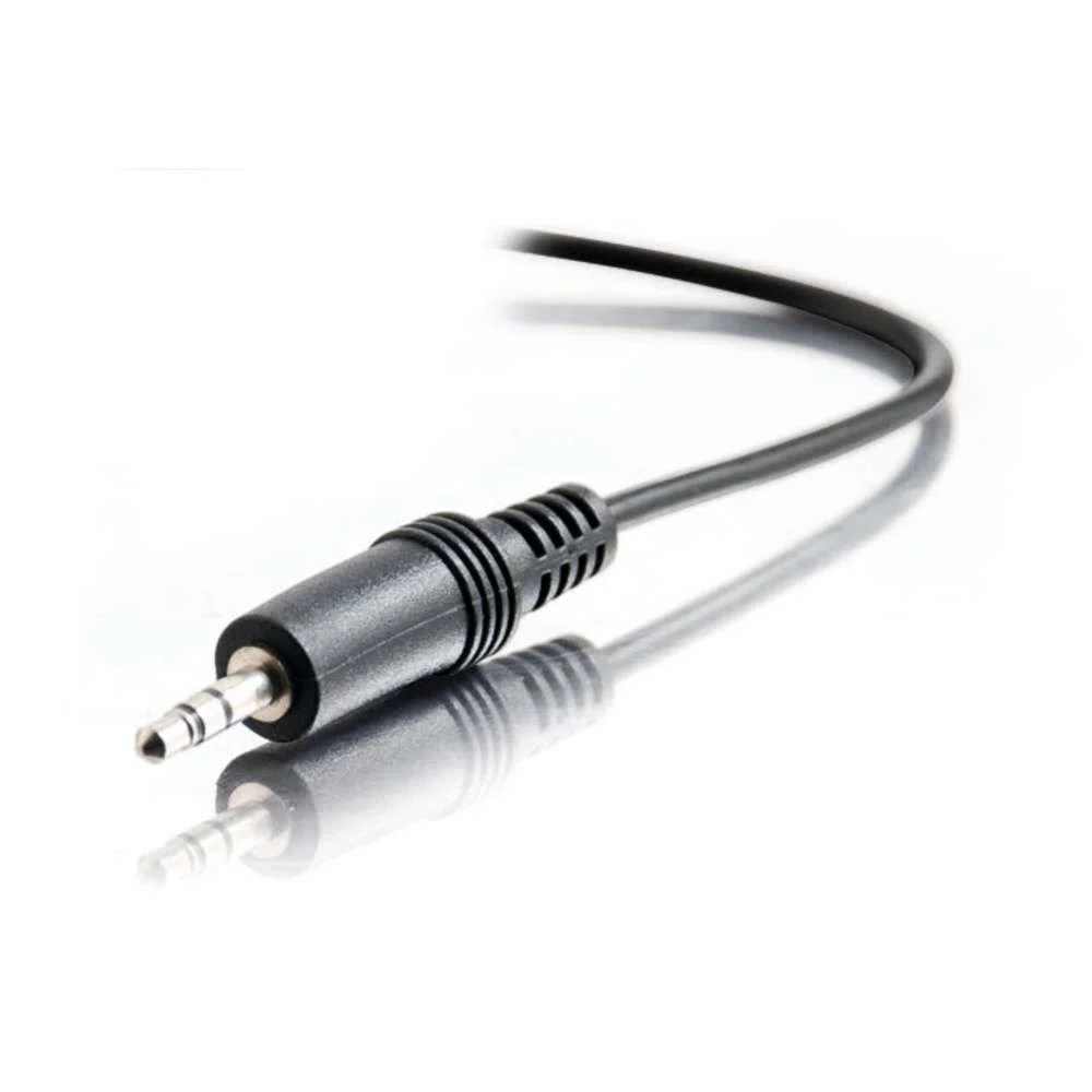 Legrand - C2G 3.5mm Male to Male Cable, Stereo Audio Extension Cable, Black Auxillary Port Extension Cable