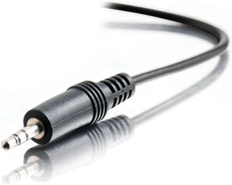 Legrand - C2G 3.5mm Male to Male Cable, Stereo Audio Extension Cable, Black Auxillary Port Extension Cable