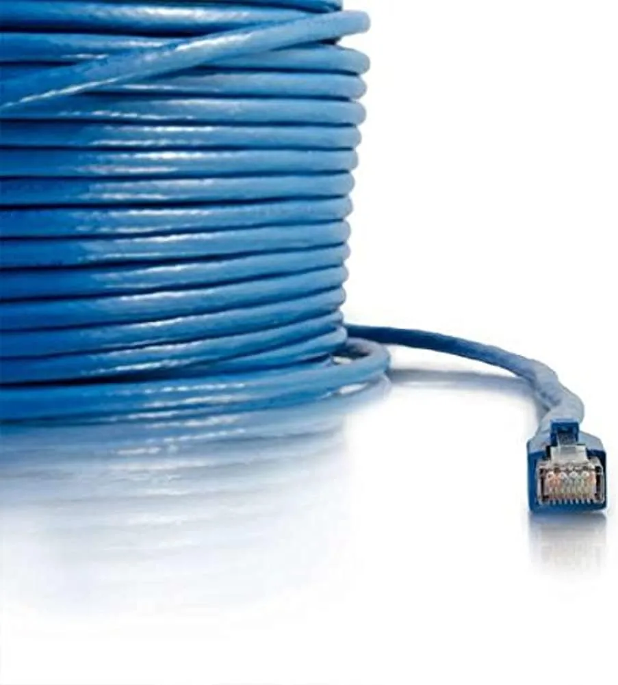 C2G - KVM & NETWORKING 43170 150ft Cat6 Blue Solid Shielded