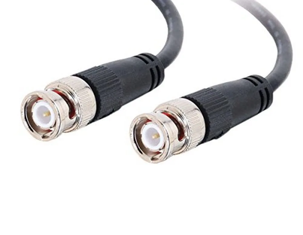 C2G 03186 RG58 BNC Thinnet Coax Cable, Black (15 Feet, 4.57 Meters)