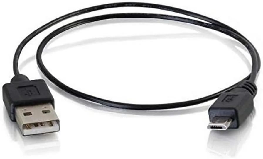 C2G Legrand USB A to B Cable, Male to Male USB Cable, Micro USB Cable, 18 Inch (1.5 Foot) Data Transfer Cable