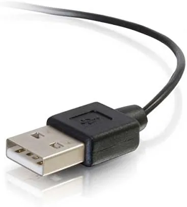 C2G Legrand USB A to B Cable, Male to Male USB Cable, Micro USB Cable, 18 Inch (1.5 Foot) Data Transfer Cable
