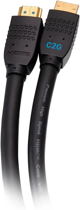 C2G 25ft Performance Premium High Speed HDMI Cable w/Ethernet - 4K 60Hz
