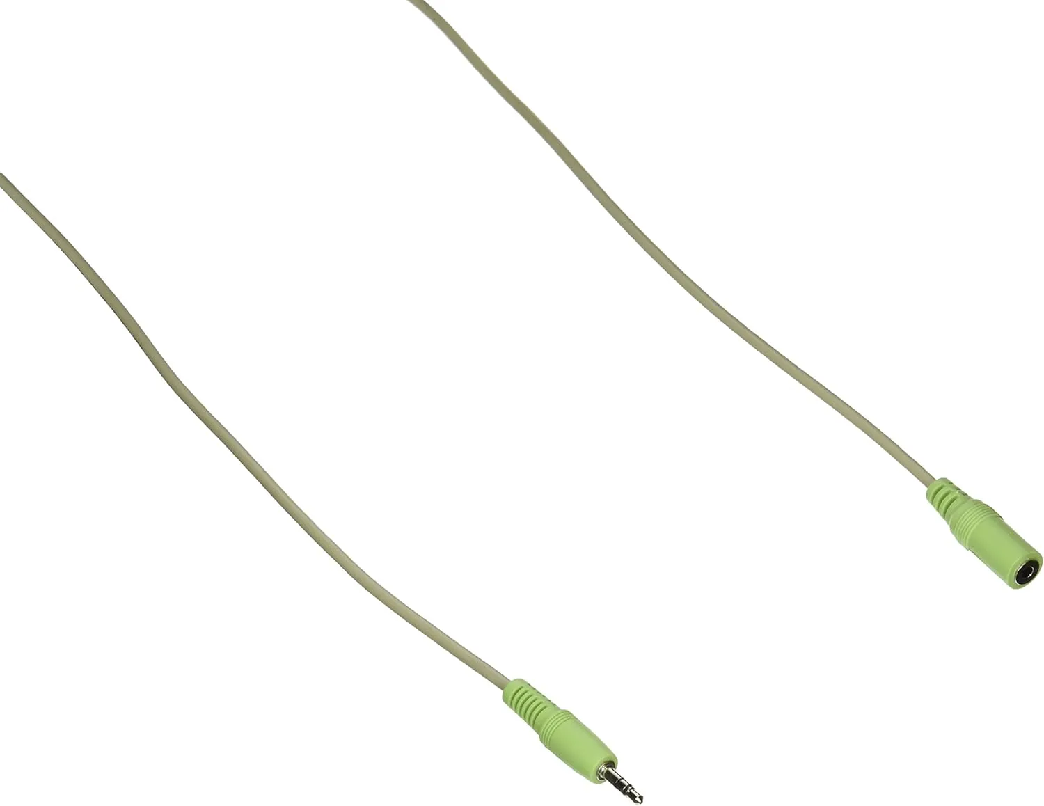 Legrand - C2G 3.5mm Male to Female Cable, Stereo Audio Extension Cable, Beige Auxiliary Port Extension Cable