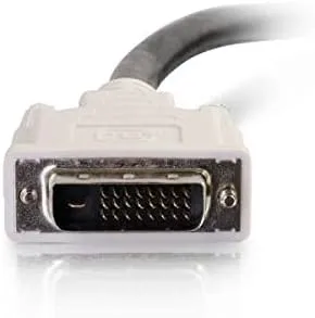 C2G 26912 DVI-D M/M Dual Link Digital Video Cable, Black (3.3 Feet, 1 Meters)