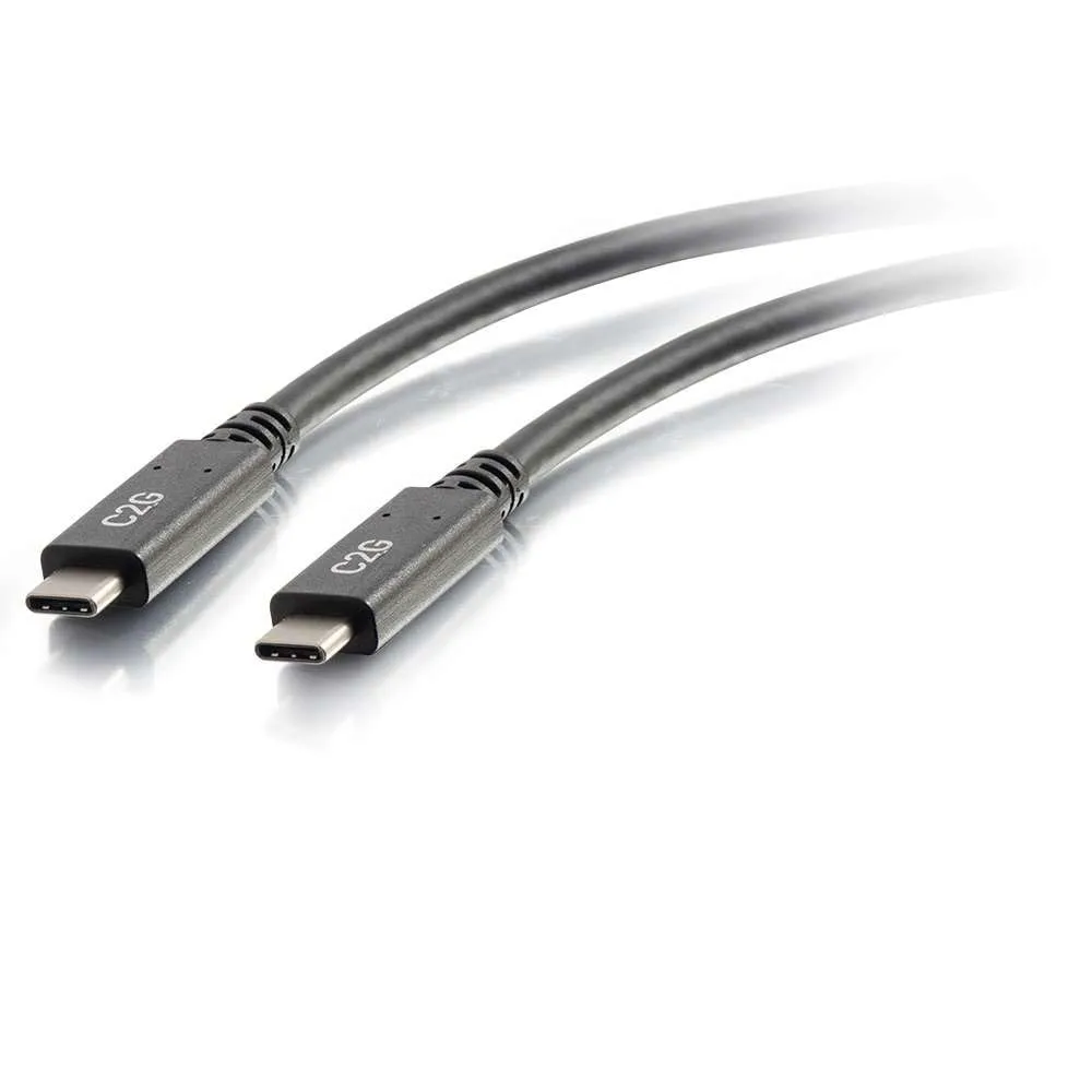 C2G 28830 USB-C Cable - USB-C 3.1 (Gen 1) Male to Male Cable (3A Charging) (3 Feet, 0.91 Meters)