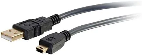C2G Legrand USB A to B Cable, Female to Male USB Cable, USB Mini Cable, 6.56 Foot (2 Meters) Data Transfer Cable
