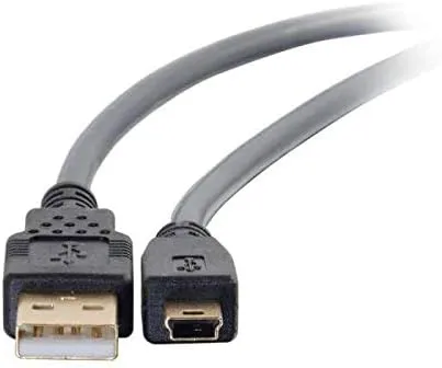 C2G Legrand USB 2.0 A to B Cable, USB Adapter Cable,24 AWG USB Cable, Black USB 2.0 Extension Cable, 16.4 Feet (5 Meters)