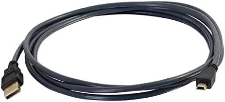 C2G Legrand USB 2.0 A to B Cable, USB Adapter Cable,24 AWG USB Cable, Black USB 2.0 Extension Cable, 16.4 Feet (5 Meters)