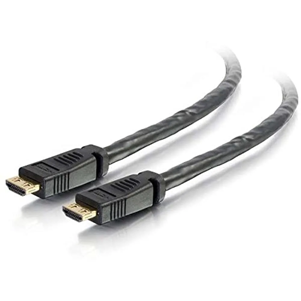 C2G High-Speed HDMI Cable CL2P Plenum Rated with Gripping Connectors