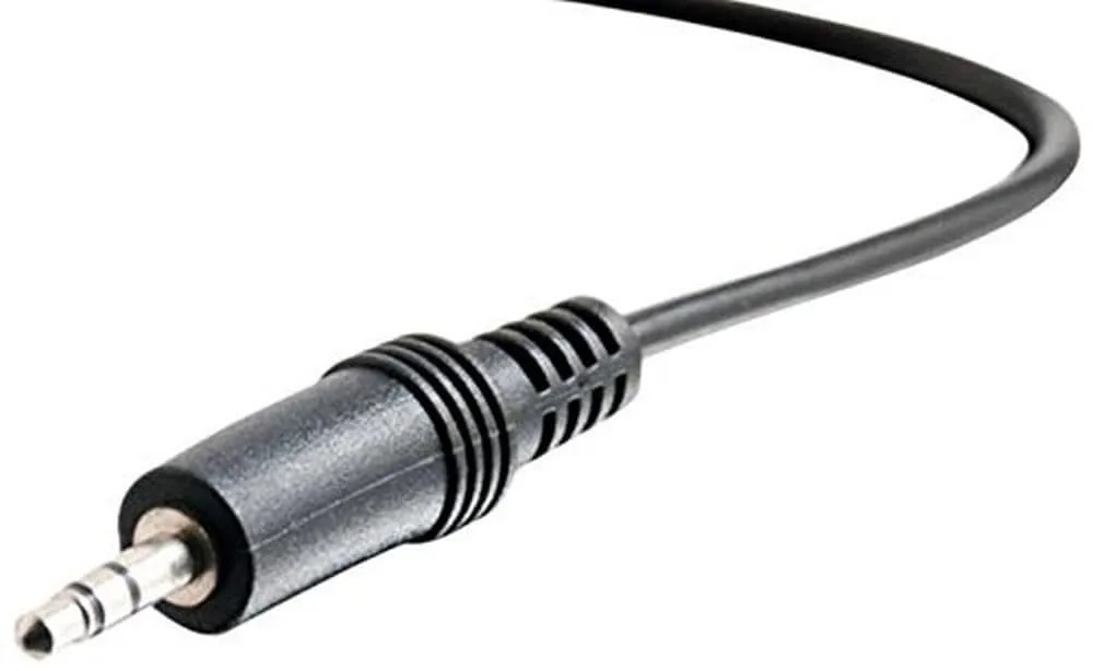 C2G Legrand 3.5MM Stereo Audio Cables, 3.5MM Male to Male Cord, Black Audio Cable with In-Wall, CMG-Rated Jacket