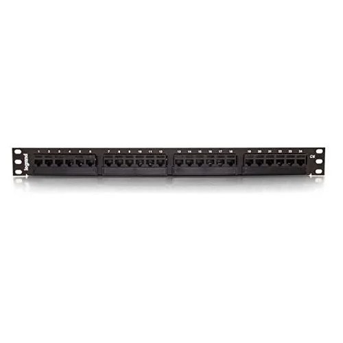 C2G 110-Type Patch Panel 19-Inch Rackmount (Cat5e/Cat6)