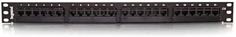 C2G 110-Type Patch Panel 19-Inch Rackmount (Cat5e/Cat6)