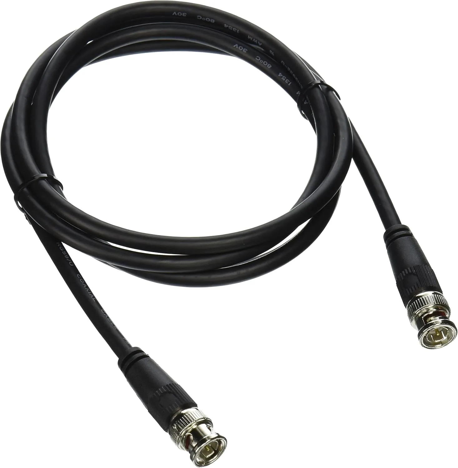C2G/Cables to Go 40026 75 OHM BNC Cable, Black (6 Feet)