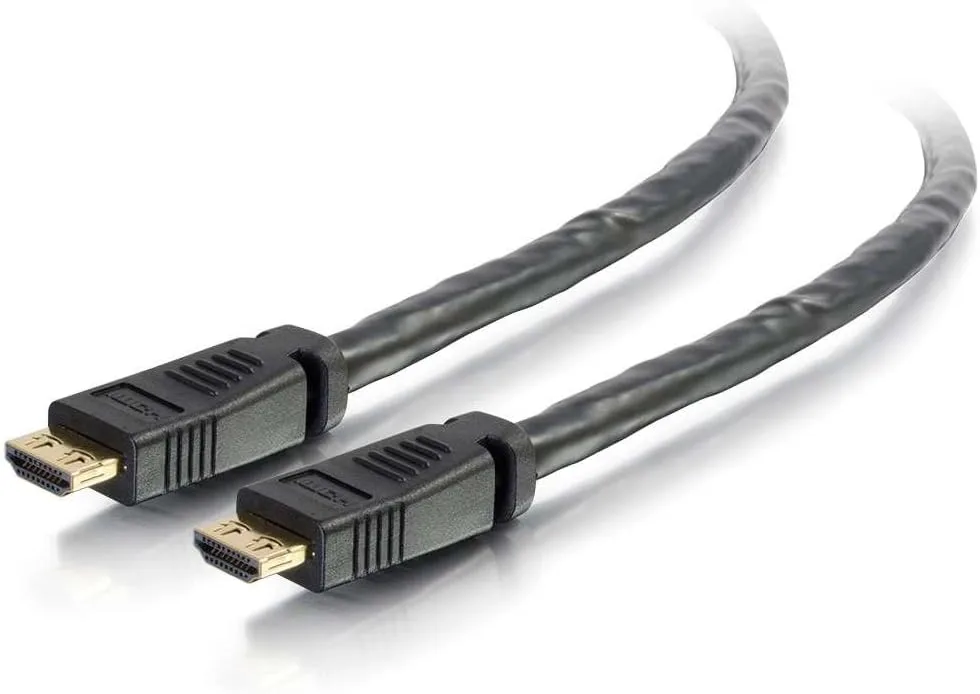C2G High-Speed HDMI Cable CL2P Plenum Rated with Gripping Connectors