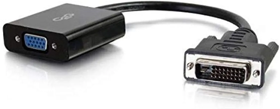 C2G 41380 DVI to VGA Adapter Converter, Black