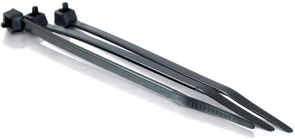 C2G Cable Ties Multipack — Zip & Hook-and-Loop, TAA Compliant