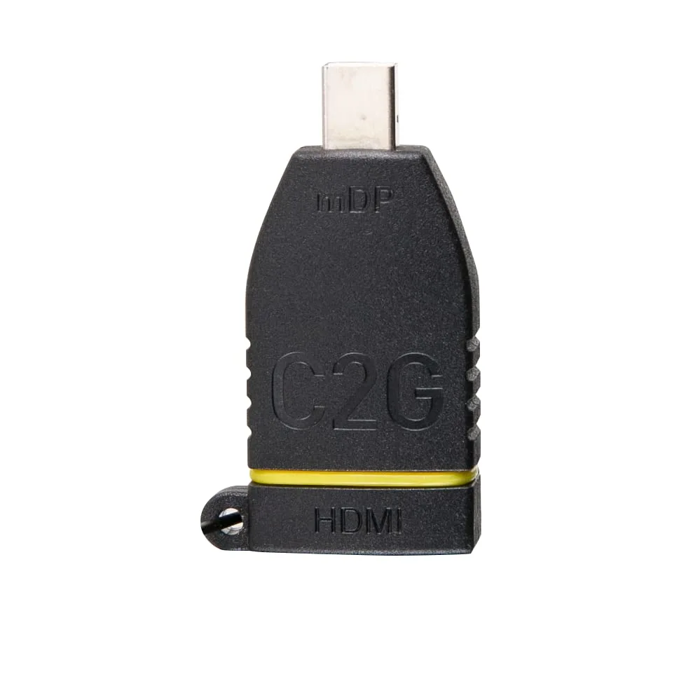 C2G Universal 4K HDMI Adapter Ring with Color-Coded DisplayPort, Mini DisplayPort and USB-C