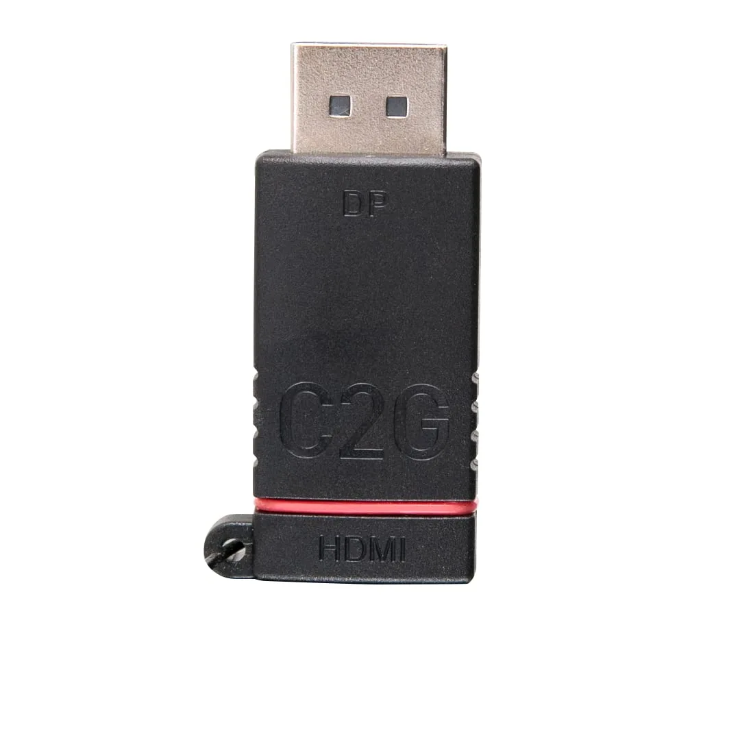 C2G Universal 4K HDMI Adapter Ring with Color-Coded DisplayPort, Mini DisplayPort and USB-C