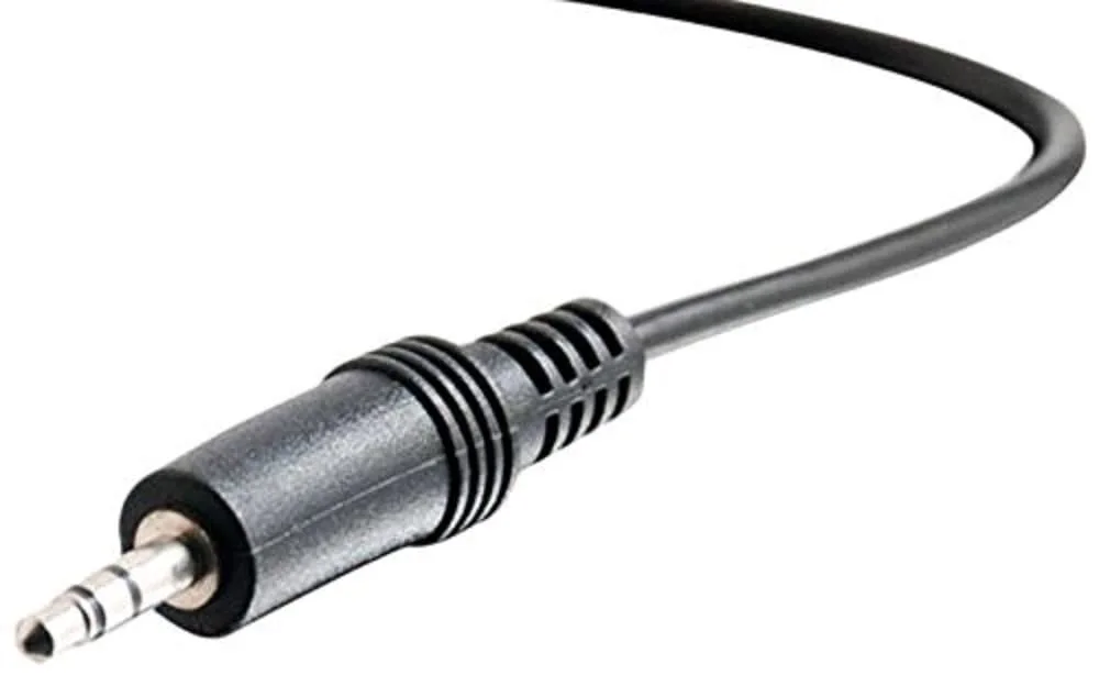 C2G Legrand 3.5mm Male to Male Cable, Stereo Audio Extension Cable, Black Auxillary Port Extension Cable