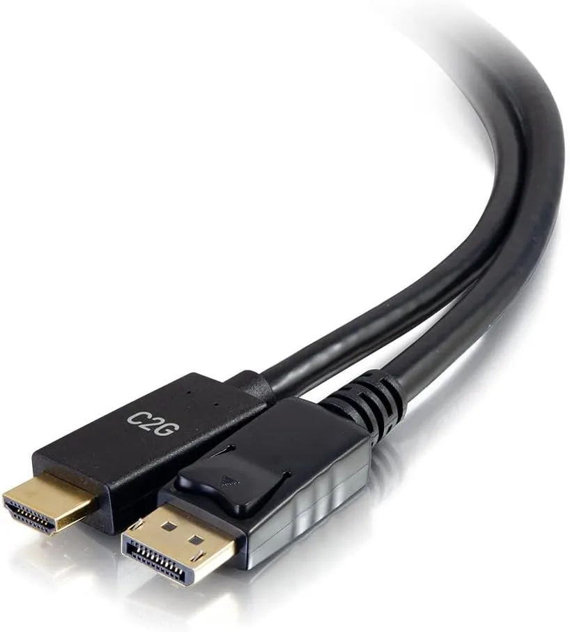 6ft DisplayPort™ Male to HDMI® Male Passive Adapter Cable - 4K 30Hz