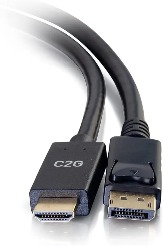 6ft DisplayPort™ Male to HDMI® Male Passive Adapter Cable - 4K 30Hz
