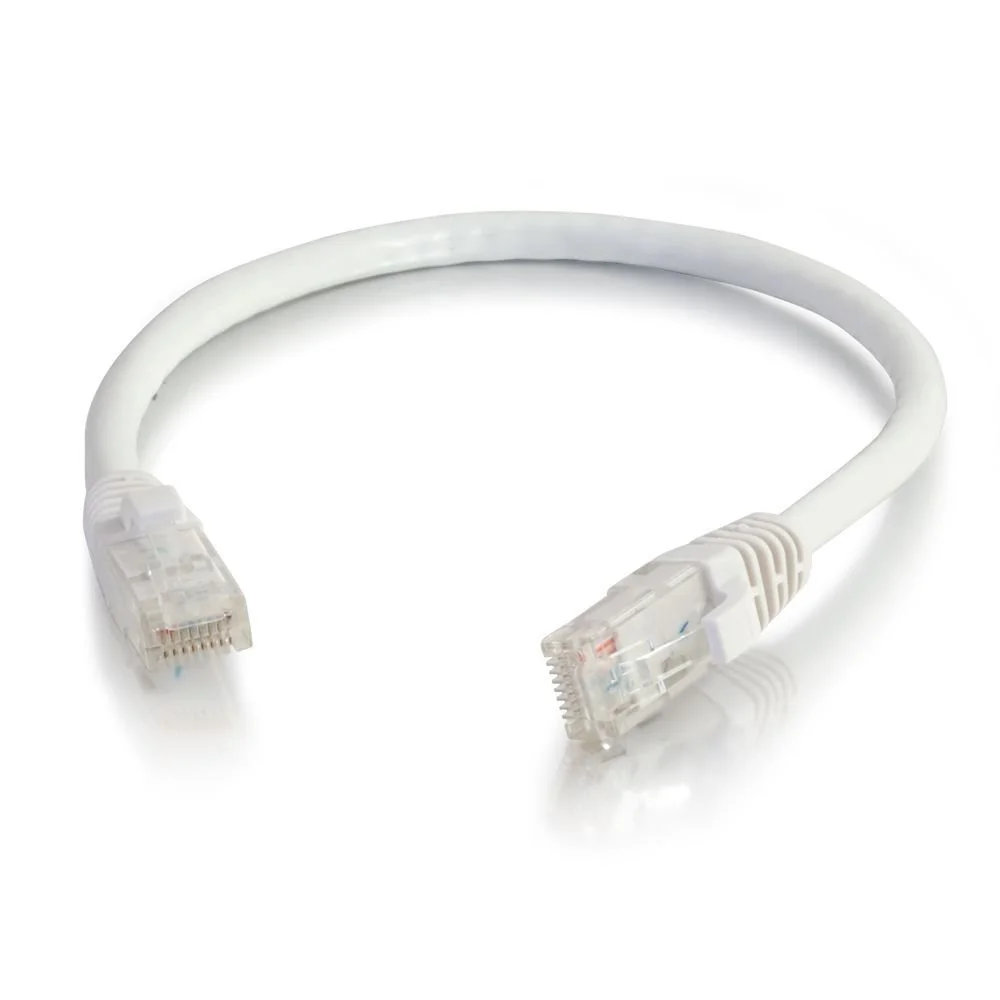 C2g C2g 7ft Cat5e Snagless Unshielded (utp) Network Patch Cable - White