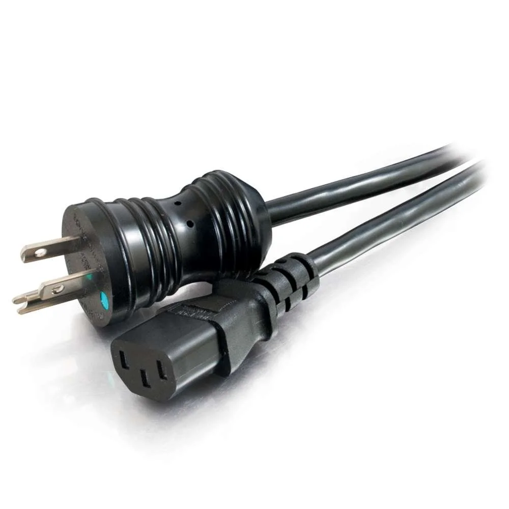 C2G Hospital-Grade Power Cord (NEMA 5-15P to IEC320C13)