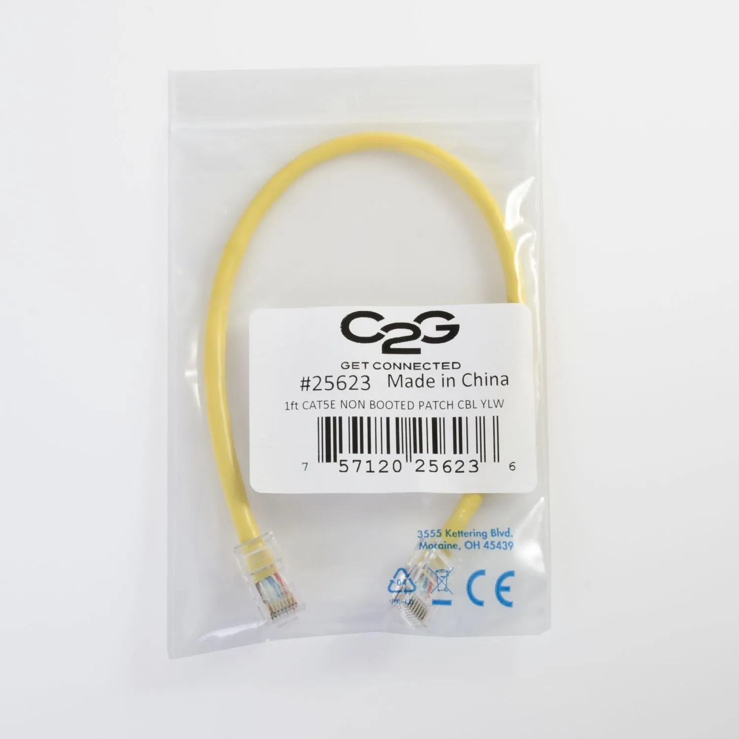 C2G Cat5E Unshielded (UTP) Network Patch Cable
