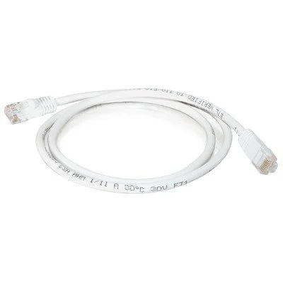 C2G CAT5E Patch Cord - 3 ft - White - RJ45 Male-to-Male (Set of 4)