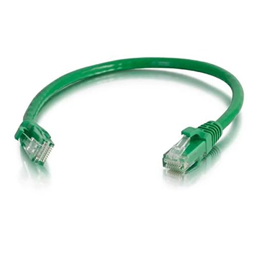 C2G/ Cables To Go C2G 03995 Cat6 Cable - Snagless Unshielded Ethernet Network Patch Cable, Green (15 Feet, 4.57 Meters)