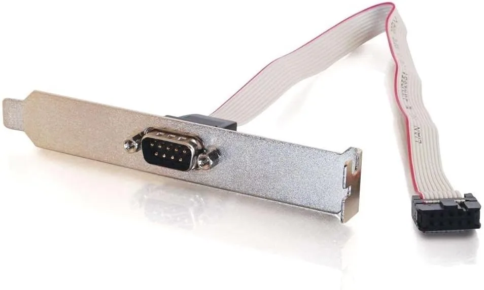 Serial I/o Add-a-port Adapter 10pin Int To Db9m Ext Cross Config