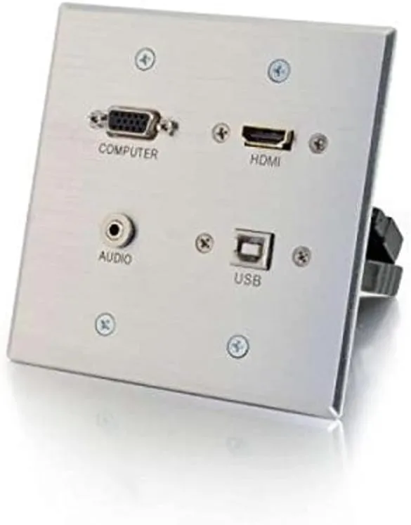 C2G Decora Wall Plates and Snap-In Keystone Inserts