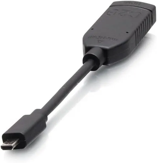 C2G MICRO HDMI TO HDMI ADAPTER M/F, Black