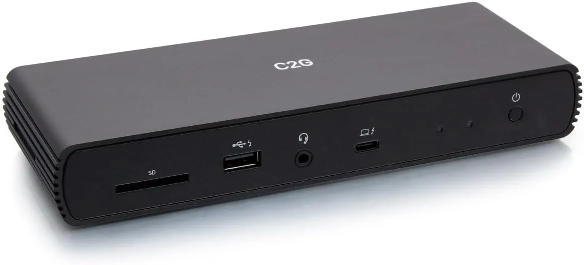 Thunderbolt™ 4 USB-C® 10-in-1 Dual Display Docking Station with Ethernet, USB, SD Card Reader