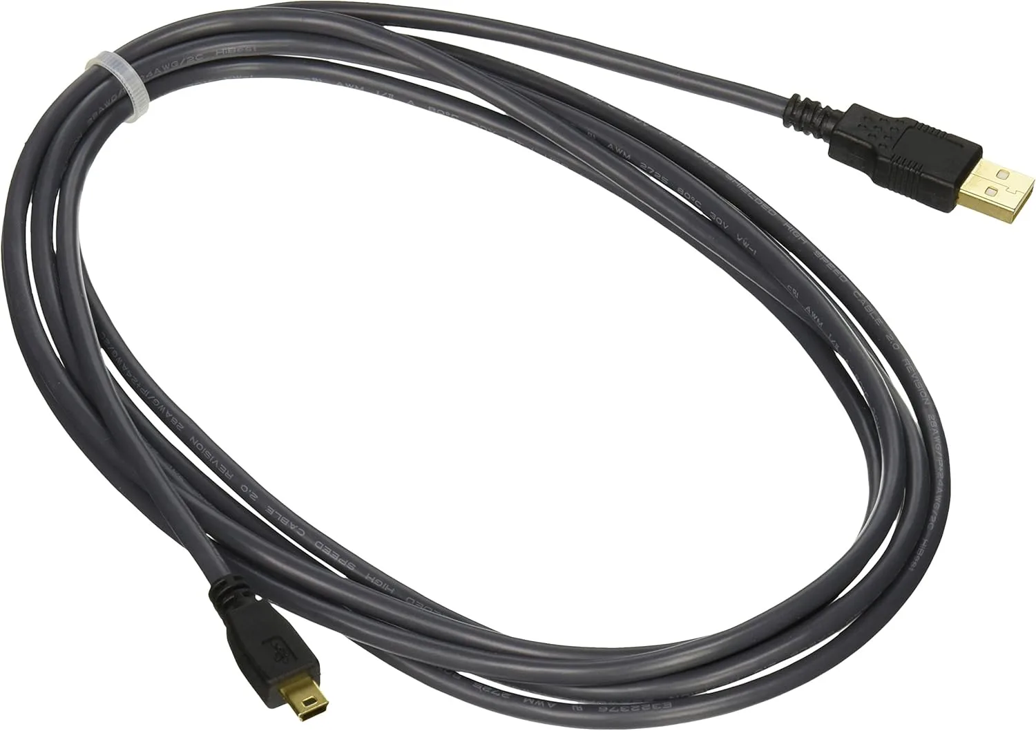 Legrand - C2G USB A to B Cable, Female to Male USB Cable, USB Mini Cable, 9.84 Foot (3 Meters) Data Transfer Cable
