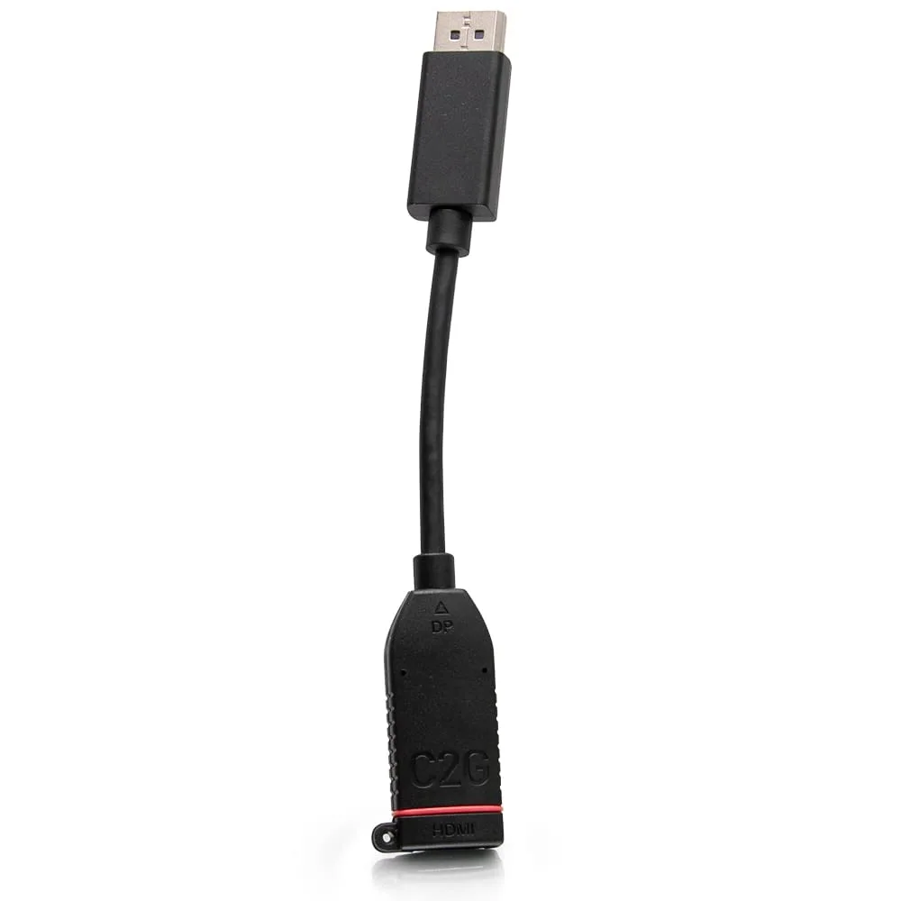 C2G Universal 4K HDMI Adapter Ring with Color-Coded DisplayPort, Mini DisplayPort and USB-C