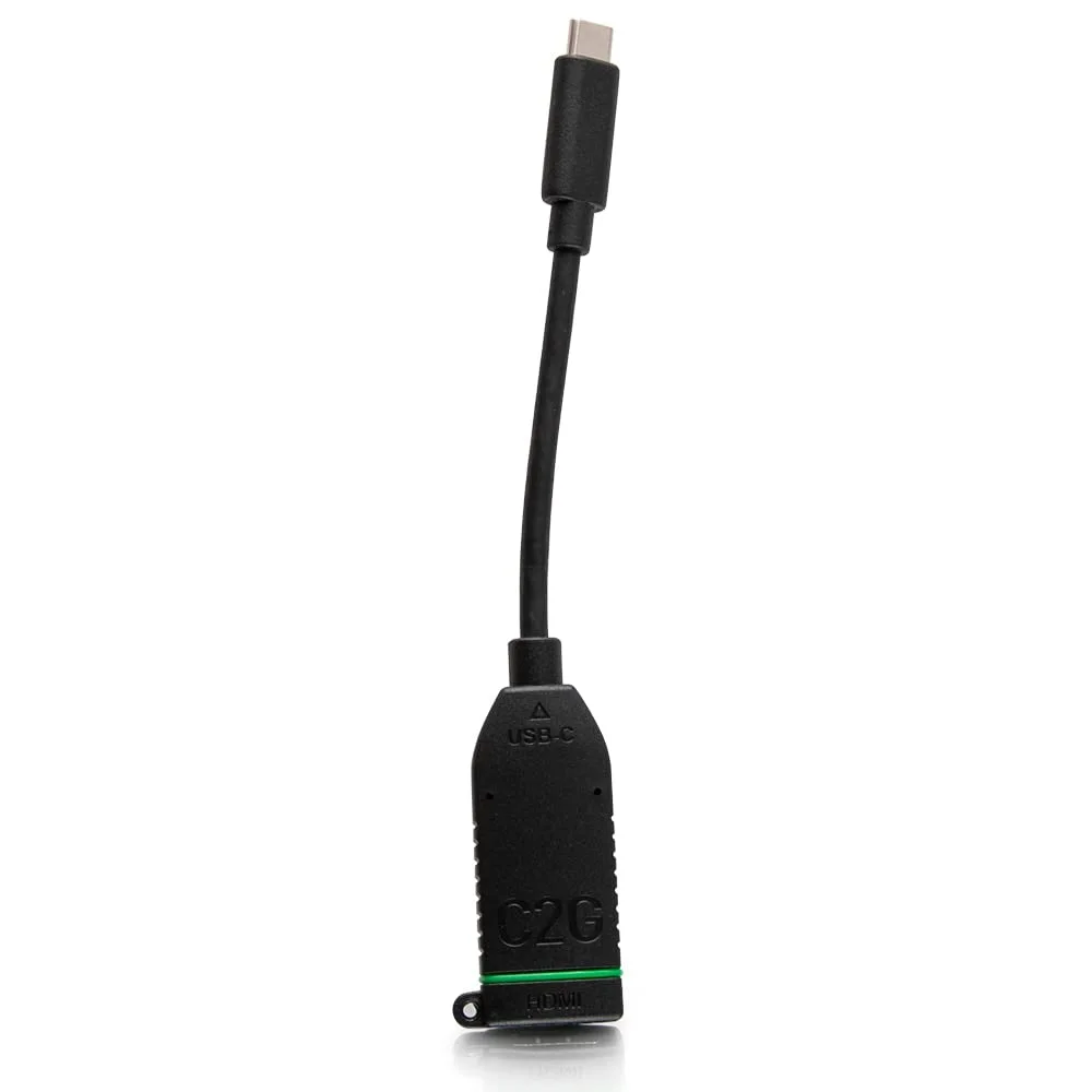 C2G Universal 4K HDMI Adapter Ring with Color-Coded DisplayPort, Mini DisplayPort and USB-C