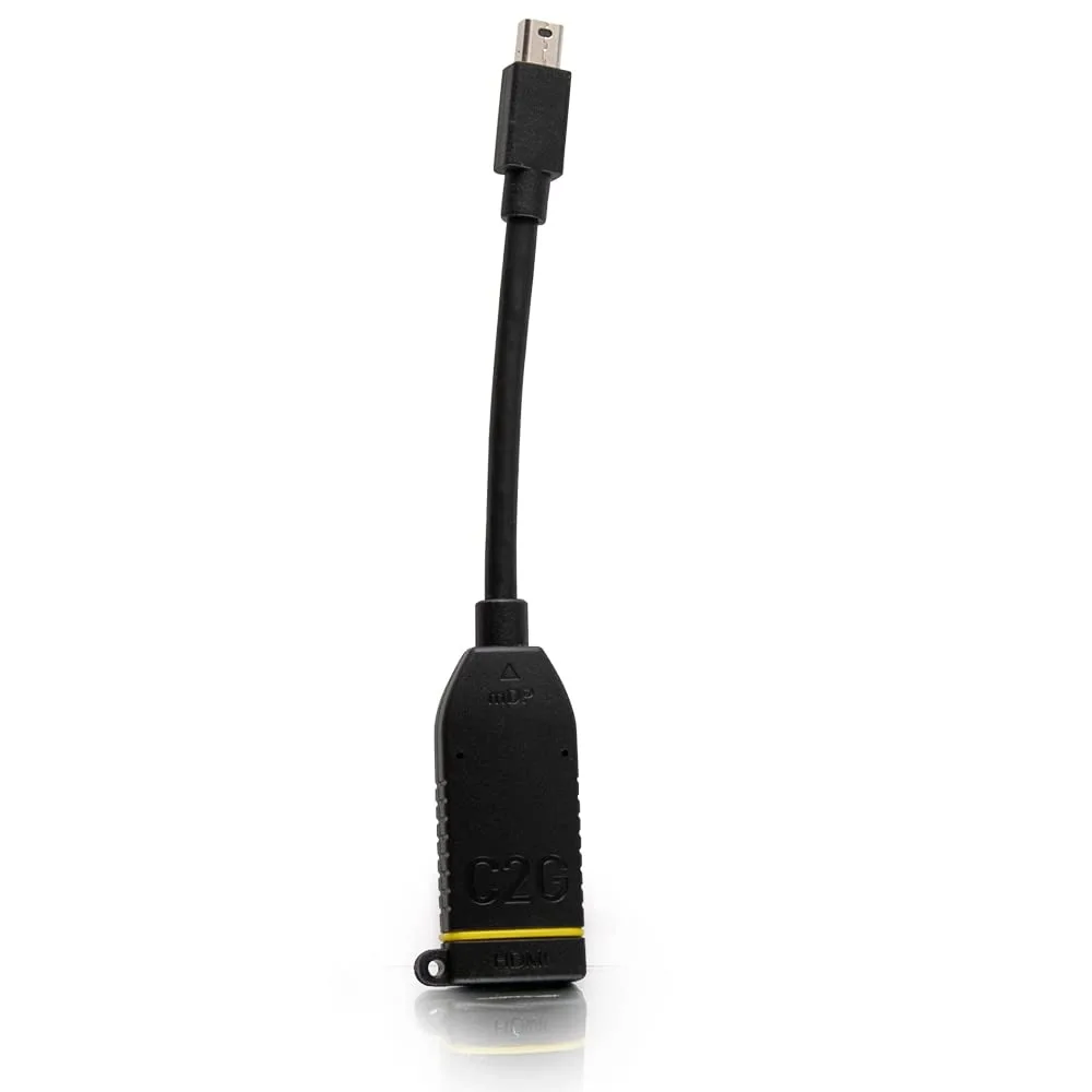 C2G Universal 4K HDMI Adapter Ring with Color-Coded DisplayPort, Mini DisplayPort and USB-C