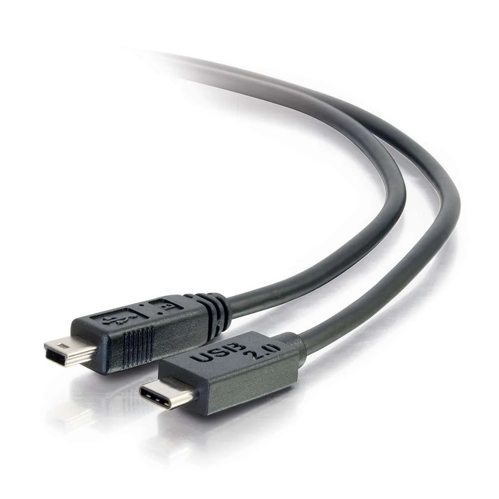 C2G USB 2.0 USB-C to USB-B/USB-Mini B Cable